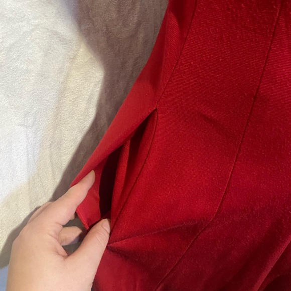 Maggy London: red midi dress - Picture 6 of 7